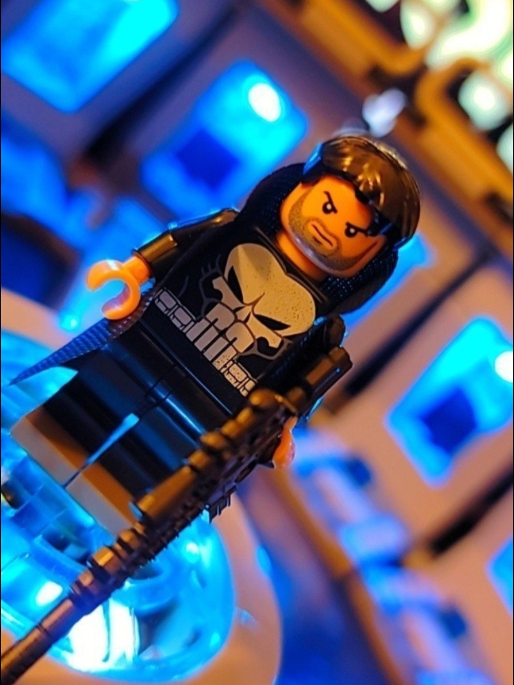 Punisher Minifigure Lego Compatible